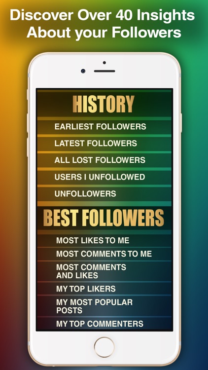 FOLLOWERS STATISTICS FOR INSTAGRAM - INSTASOCIAL screenshot-4