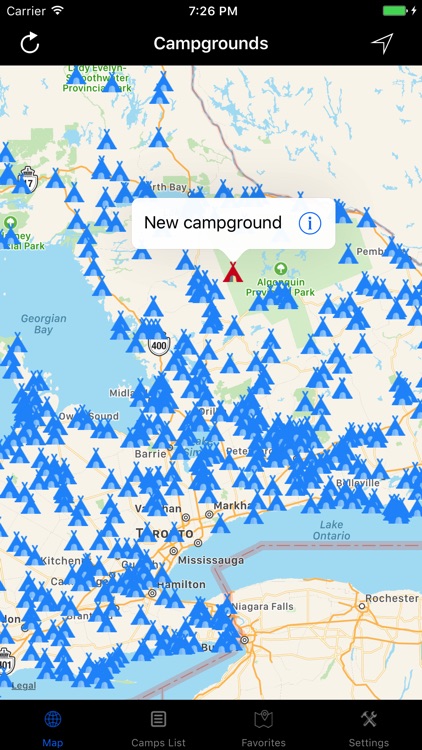 Ontario – Campgrounds & RV Parks