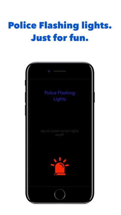 How to cancel & delete Flashing Police Lights from iphone & ipad 1