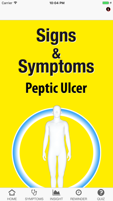 How to cancel & delete Signs & Symptoms Peptic Ulcer from iphone & ipad 1