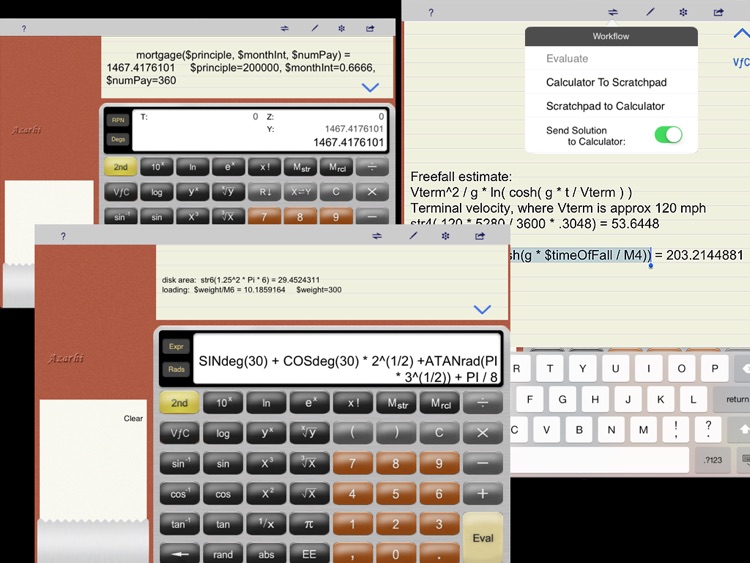 Scientific Expression Calculator