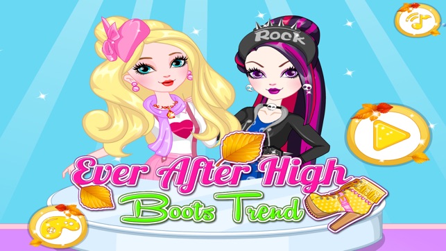 Ever After High Boots Trend Girl Games(圖1)-速報App