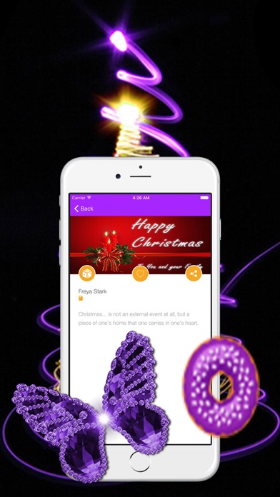How to cancel & delete Merry Christmas Quotes Wishes & Greetings Holidays from iphone & ipad 3