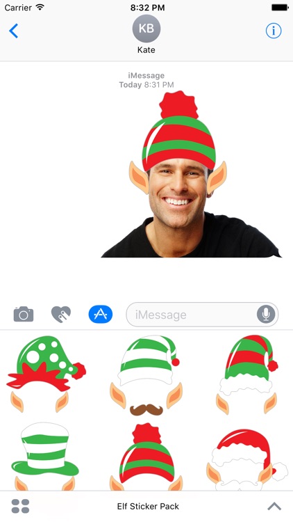 Santa's Little Helpers - Christmas Elf Stickers