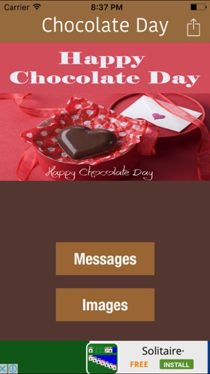 Happy Chocolate Day Messages,Greetings And Images(圖1)-速報App