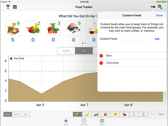foodtrackerpro daily food eating log app price drops eating log