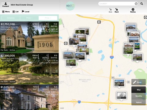 MINT Real Estate Group Mobile for iPad screenshot 2