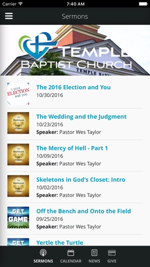 Temple Baptist of Newport News, VA(圖3)-速報App