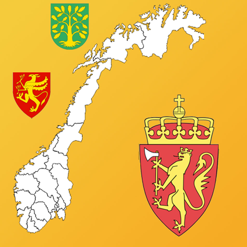 Get Norway County Maps and Capitals for iOS, iPhone, iPad Aso Report