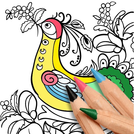 Coloring Expert Coloring Book Icon