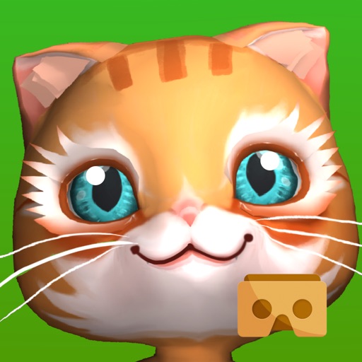 Talking Cat VR: Game for Virtual Reality Headset Icon