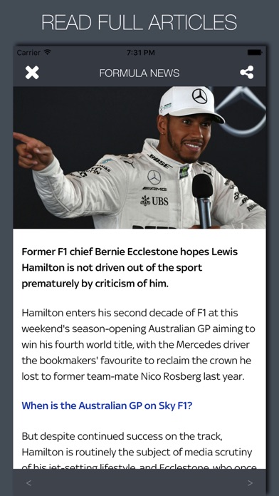 Formula News screenshot1