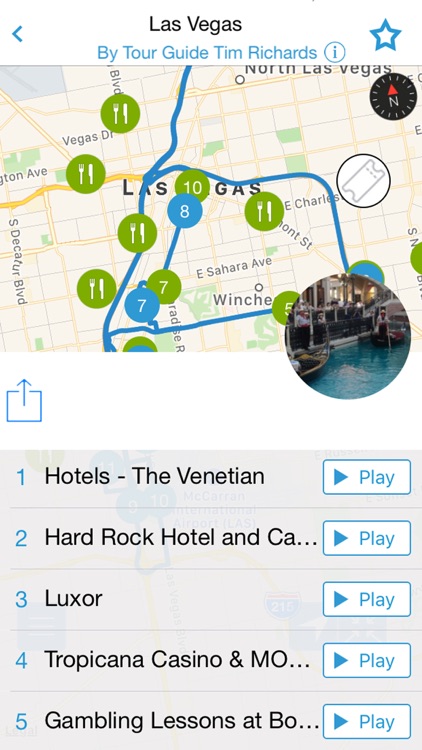 Las Vagas Travel Guide, Audio Tours & Tour Map screenshot-3