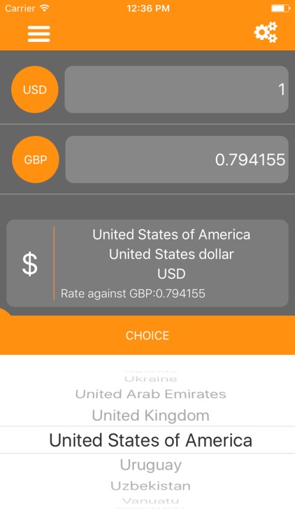 Currency Exchange - Real Time