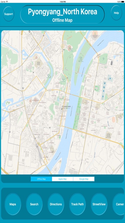 Pyongyang North Korea Offline City Maps Navigation