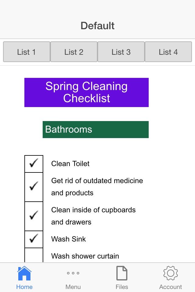 Home Spring Cleaning screenshot 2