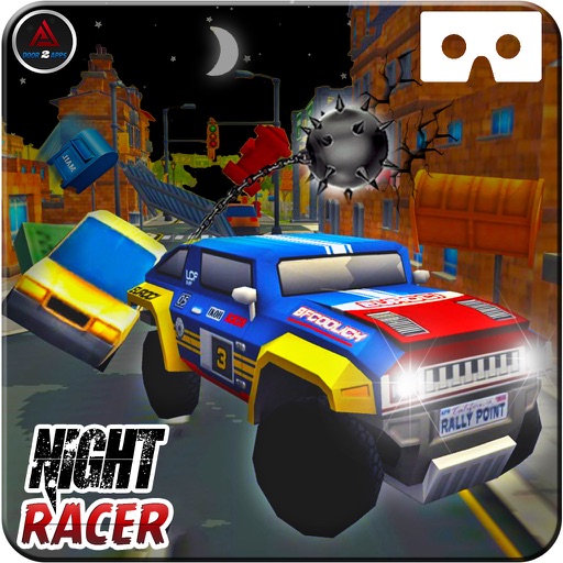 VR Monster Prado : Night Racing Pro Game Icon