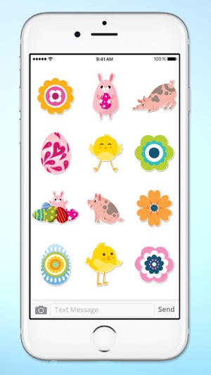 Easter Eggs and Animal Sticker Pack(圖4)-速報App