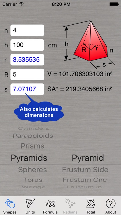 Volume Calculator