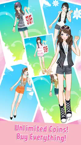 Game screenshot Fashion Girl Dressup Salon apk