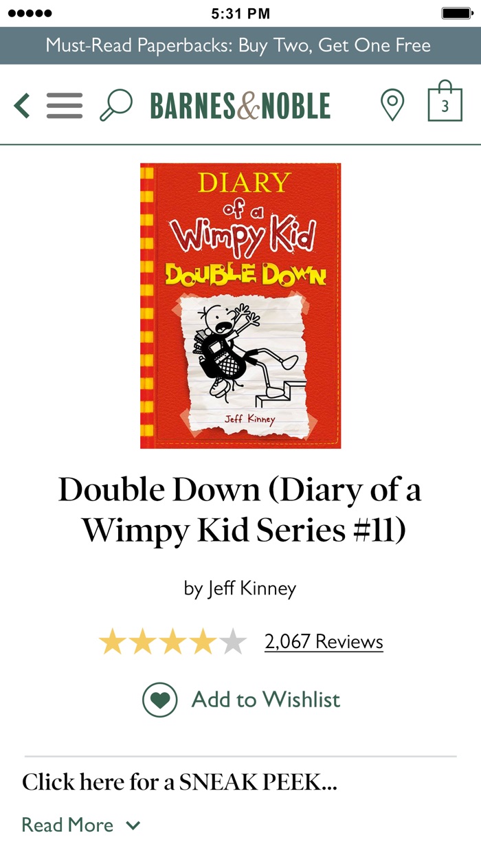 Barnes  Noble – shop books, games, collectibles