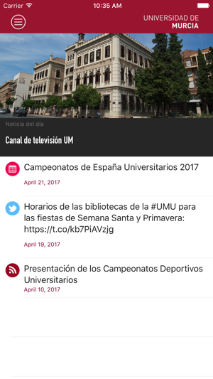 Universidad de Murcia App(圖1)-速報App