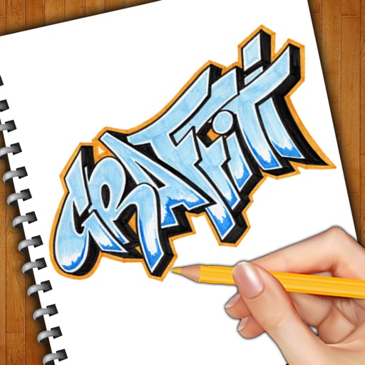 how to do graffiti art on paper