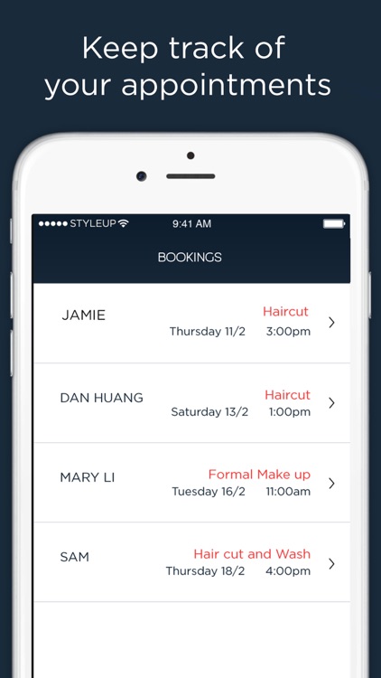 StyleUp for Consumers - Booking Beauty Service screenshot-3