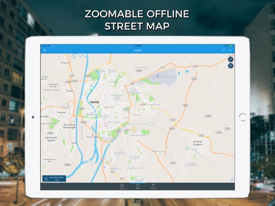 Seville Travel Guide with Offline Street Map screenshot 4