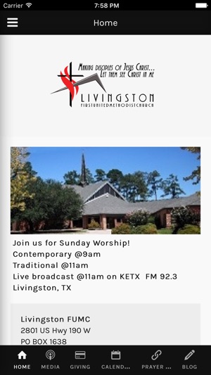 Livingston FUMC - LIvingston, TX(圖1)-速報App