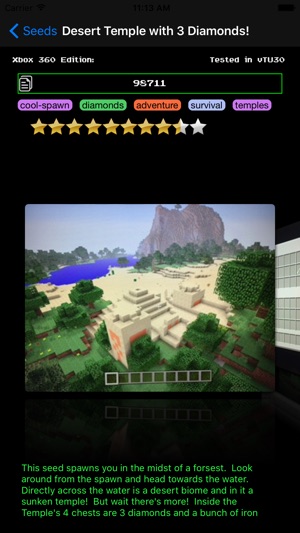 Amazing Seeds for Minecraft(圖2)-速報App