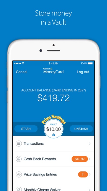 Walmart MoneyCard