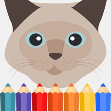 Activities of Cat coloring book game