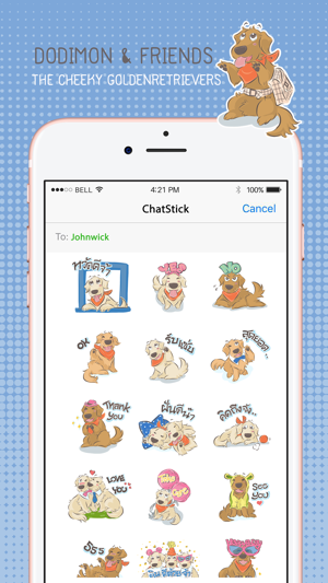 Dodimon & Friends สติกเกอร์ สำหรับ iMessage(圖1)-速報App