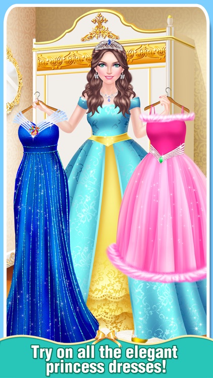 Royal Family Winter Salon - Snow Princess Makeover screenshot-3