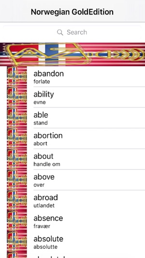 Norwegian Dictionary GoldEdition(圖1)-速報App