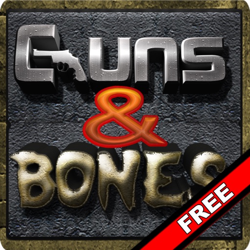 Guns And Bones HD Free Icon