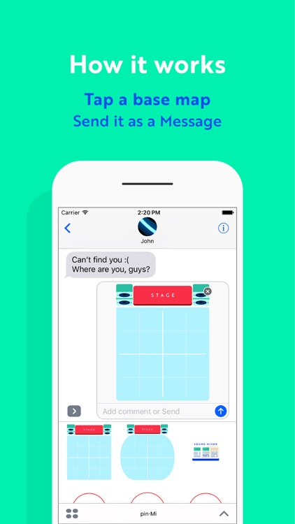 pin·Mi stickers - your friends in the crowd
