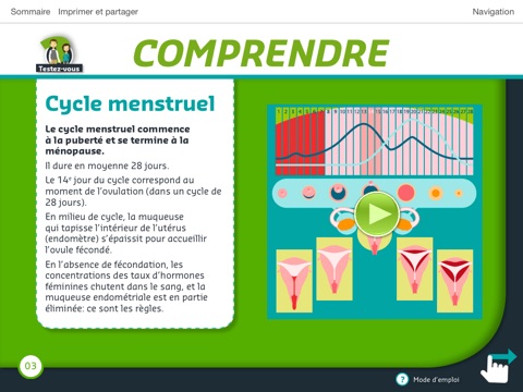 Ménopause – e-Guide Visuel du Patient screenshot 3
