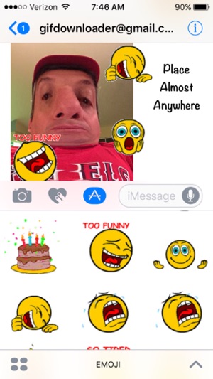 Animated Emoji Emoticons Fun Stickers for iMessage(圖4)-速報App