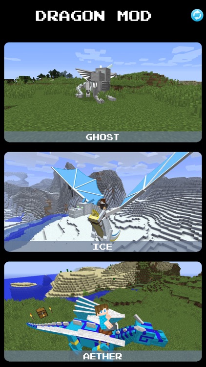 DRAGONS MOD for Minecraft Game PC Edition
