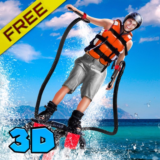 Flyboard: Water Hoverboard Stunt Simulator 3D Icon