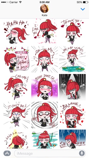 Aiko the Love Ninja stickers(圖4)-速報App