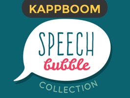 Collection Comic Colored Speech Bubble