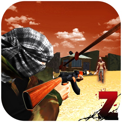 Army Commando Zombie Shot - Experiment Z Survival Icon
