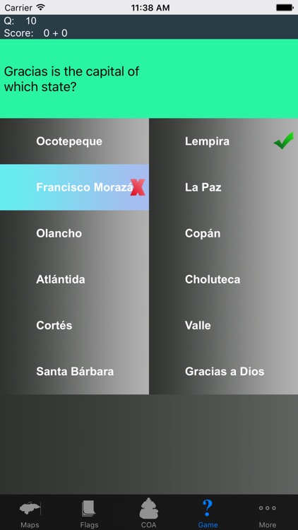 Honduras Department Maps and Capitals screenshot-3