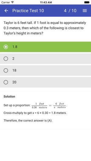 SAT Maths Practice Tests with Calculator(圖4)-速報App