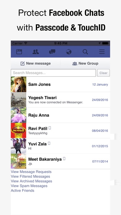 Lock for Messenger - ... screenshot1