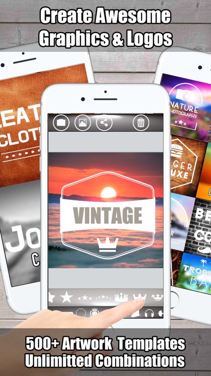 Logo Vintage Design - Logo Maker & Logo Creator