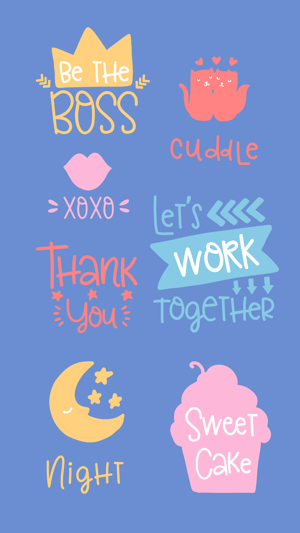 Smile - Sweet Everyday Saying Stickers(圖3)-速報App